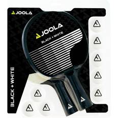 Noir Ensembles de Tennis de Table Joola Raquettes 8 Balles De Tennis De Table X2