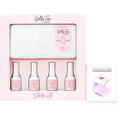 Kiara Sky Gelly Tips Starter Kit Coffin Long 6-pack