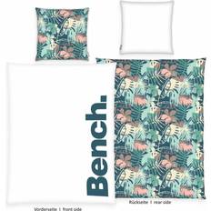 Textilien Bench Hawaii Bettwsche-Set aus Renforc-Baumwolle bunt