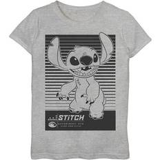 Fifth Sun Lilo Stitch Liner Crew Tee Atletisk Heather - Flicka Ljung