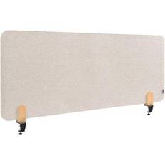 Beige Bureauschermen Legamaster Elements Sojadrink 60 x 160 cm