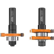 Cmt Fræsersæt tongue & groove; 1/2'' 12,7 mm; D=47,6 mm; profile A B; 2 stk