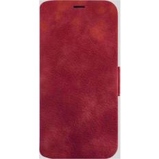 Apple iPhone 12 Portemonneehoezen Commander CURVE Book Case DELUXE für iPhone 12/12 Pro rot