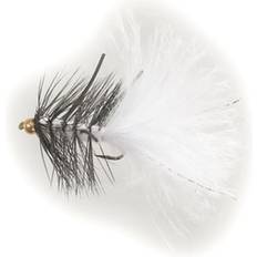 Unique Flies P&T 2 FL20004 B.H. Rubber Leg Woolly White Daiichi 1720 #8