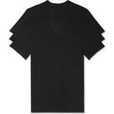 Calvin Klein Cotton Stretch Moisture Wicking V Neck Tees - Pack of 3