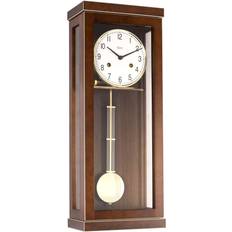 Hermle 70989-030141 Brown Keywound Striking Wall Clock