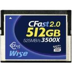 Cfast 512 Wise CFast 2.0 Card 3500x 512GB Brand