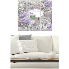 Floral 3-pack Tavla