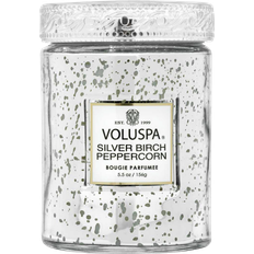 Coton Bougies Parfumées Voluspa Silver Birch 5.5 oz Small Jar Diffuseurs et parfums d'intérieur 1 Pieces Unisex Bougie Parfumée