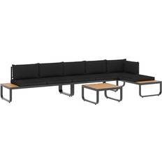 vidaXL 4-tlg. Garten-ecksofa-set Lounge-Set