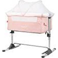 Rosa Bedside cribs Barnrum Kikkaboo Beistellbett Bonne Nuit, verstellbar, eine Seite 2