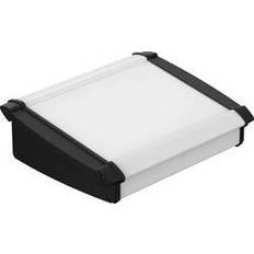 Châssis de Remplacement Bopla Boîtier pupitre Alu-Topline en Aluminium Noir, 200 mm x 181,2 mm x 68,2 mm