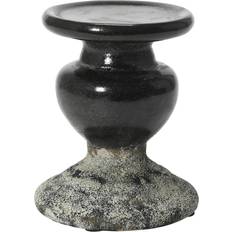 3R Studios Co-Op 2-Tone Sculptural Terracotta Pillar Candle Holder