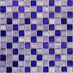 Marble Tiles Apollo Tile 5 pack Purple 11.8-in. 11.8-in. Square Tile