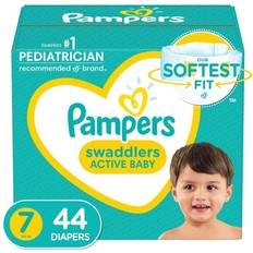 Diapers Pampers Swaddlers Active Baby Diapers Size 7 19+kg 44pcs