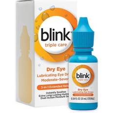 Contact Lens Accessories Blink Triple Care Lubricating Eye Drops Moderate, Severe