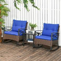 Bistro Sets OutSunny 3 Bistro Set