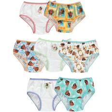 Blue Panties Children's Clothing Disney Princess Moana Girls Panty Multipacks, Moana7pk