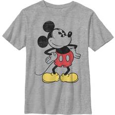 Disney Karaktärer Klassisk Vintage Musse Pigg T-shirt - Atletisk Heather