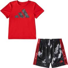 Adidas Baby Boy's 2-pc. Short Set Months - Red