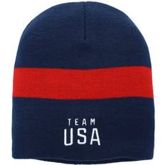 Outerstuff Youth Navy Team USA Stripe Knit Hat