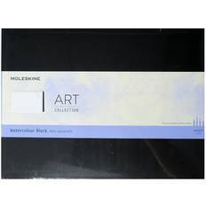 Noir Papiers aquarelle Moleskine Watercolor Blocks 9 in. x 12 1 4 in. 20 pages