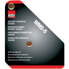 Bessey Screw Clamps Bessey 3-3/4" Wide Deep 4-3/8" High Magnetic Welding & Fabrication Square 112 Lb Average Force Screw Clamp