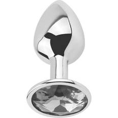 AfterDark Diamond White Plug, Medium
