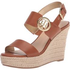 Tommy Hilfiger Espadrilles Tommy Hilfiger Women's KAHDY Heeled Sandal, Cognac