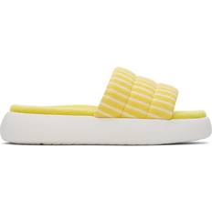 Toms Alpargata Mallow Slide Yellow