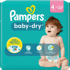 Pampers Aseo y Baño Pampers Baby Dry 12H Pañales Talla 4 36uds