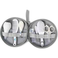 Grau Geschenksets Lorelli Baby Hygiene Set Reiseetui 8-tlg. Nasensauger Nagelschere Nagelknipser grau