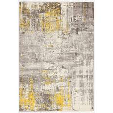 VIVACE Tappeto Soho 2 Ecru Yellow Astratto Giallo / Dorato L 170 x L 120 cm Giallo