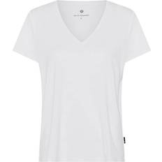 Bambu - Dam T-shirts Bamboo Blend V-Tee T-Shirt - Weiß