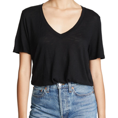 Womens V-Neck Tee Top