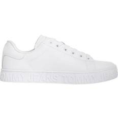 Tommy hilfiger essential cupsole sneakers Tommy Hilfiger Essential Leather Embossed Cupsole W