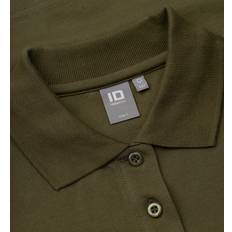 ID Pique Polo T-skjorte Dame Med Stretch - Oliven