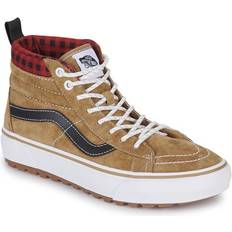 Vans Sk8 Hi MTE - Plaid Brown/Black