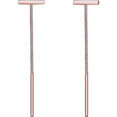 Elli Örhängen Damörhängen Pull-Through Stav - Sterlingsilver