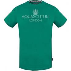Aquascutum Bold London Logo Green T-Shirt