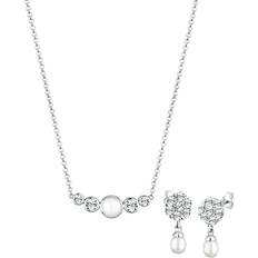 Elli Ankellænker Elli PREMIUM PREMIUM PREMIUM Schmuckset Perle Kristalle 925 Silber Schmuck 1.0 pieces