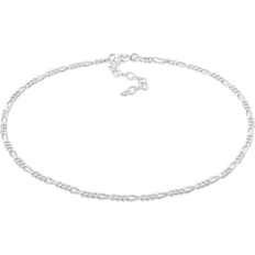 Silber Fußkettchen Elli Fußschmuck Figarokette Sommer Strand Zeitlos Basic 925 Silber Silber 1011444208