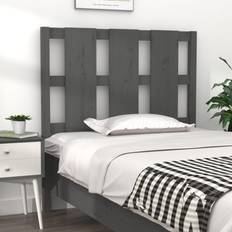 vidaXL grey, 105.5 Pine Bed Headboard