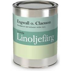 Engwall o. Claesson Målarfärg Engwall o. Claesson Linoljefärg Metallfärg Vit 5L