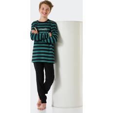 Schiesser Pijama Esmeralda - Negro/Blanco