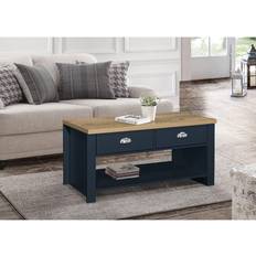 Blue Coffee Tables Birlea Highgate 2 Drawer Coffee Table