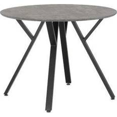 Grey Dining Tables SECONIQUE Athens Concrete Effect Dining Table 100cm