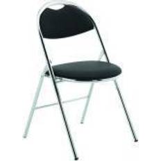 MiLAN Folding Black Kitchen Chair