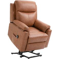 Homcom Power Lift Brown Armchair 102cm