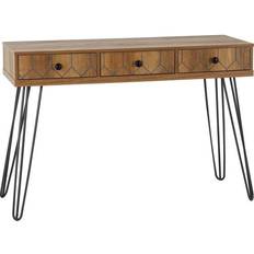 SECONIQUE Ottawa Three Drawer Console Table